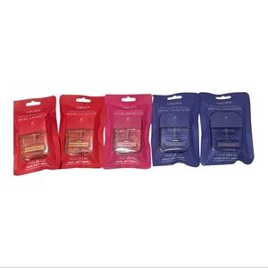 Bath & Body Works Hand Sanitizer Pack - Red, Pink, Blue